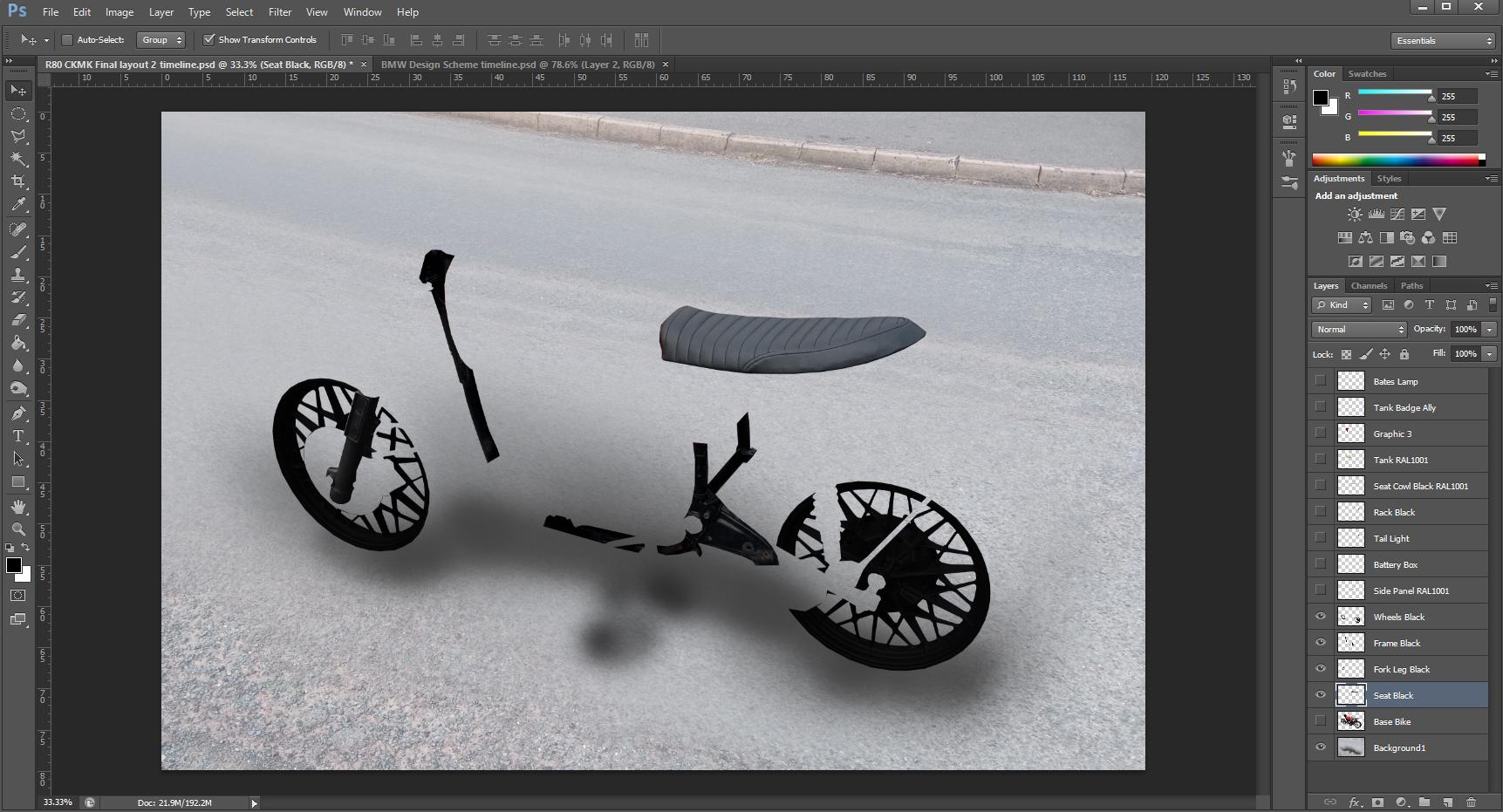 Mockup street frame wheel cutjpg