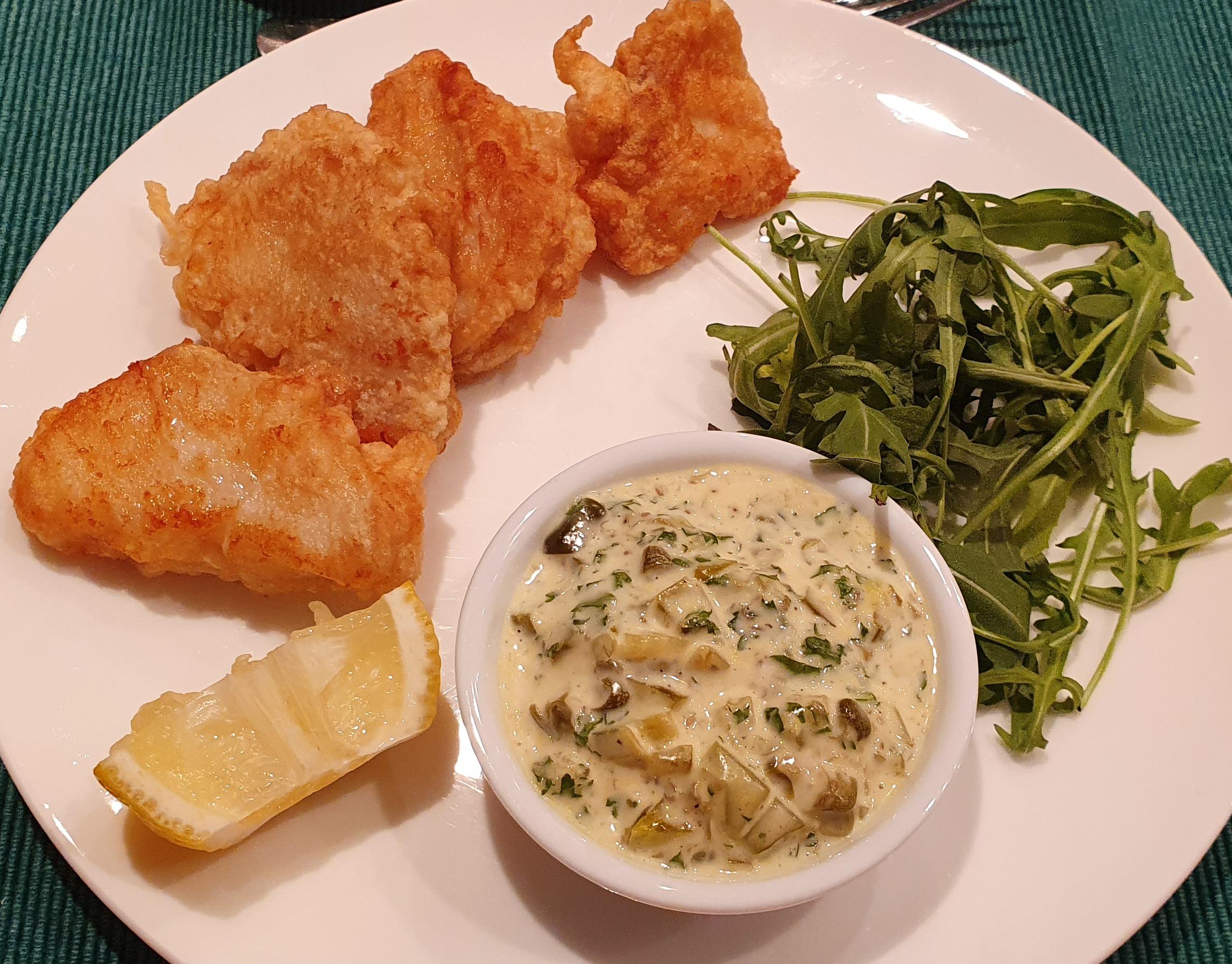 Cod Bites with Tartare sauce