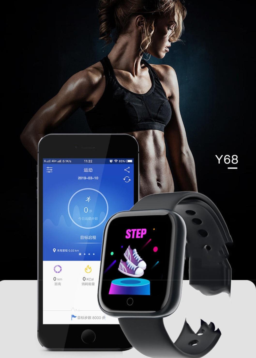 The D20 Smart Bracelet has a variety of built-in exercise modes, no need to add a mobile phone, you