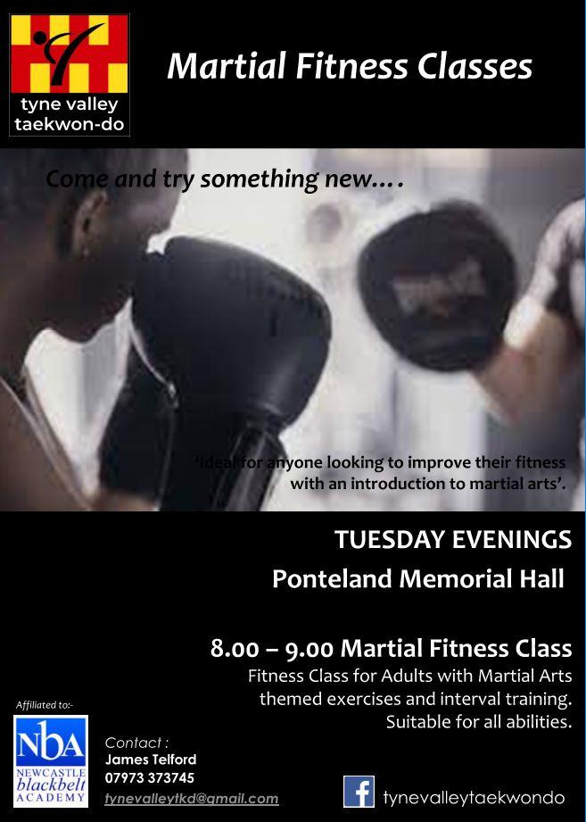 New Martial Fitness Class