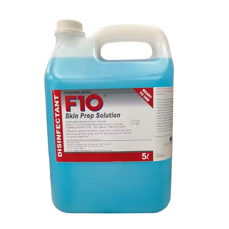 Bottle of F10 Skin Prep Solution