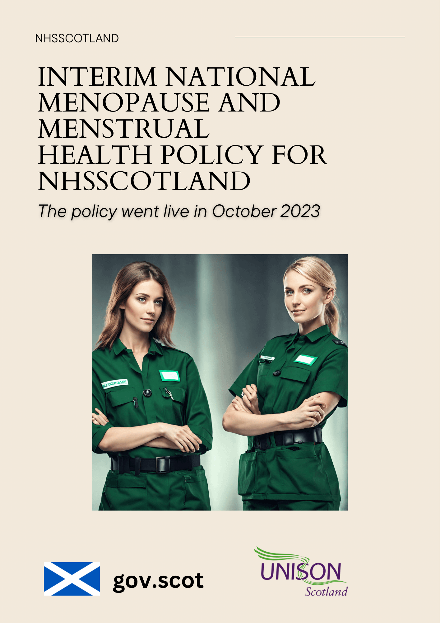 Uniform Alternatives - NHSScotland Menopause and Menstrual Health Policy