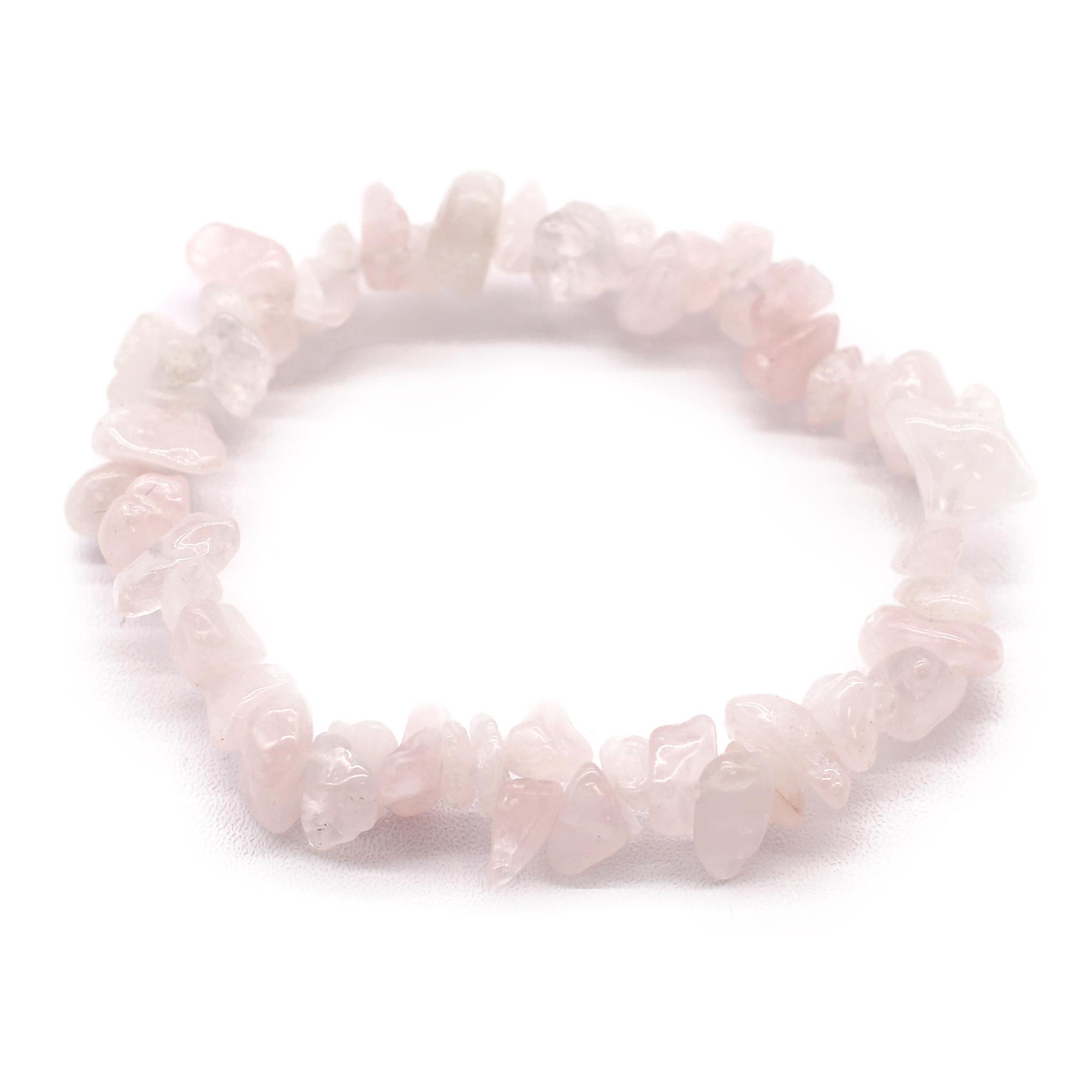 Chipstone Bracelet - Rose Quartz