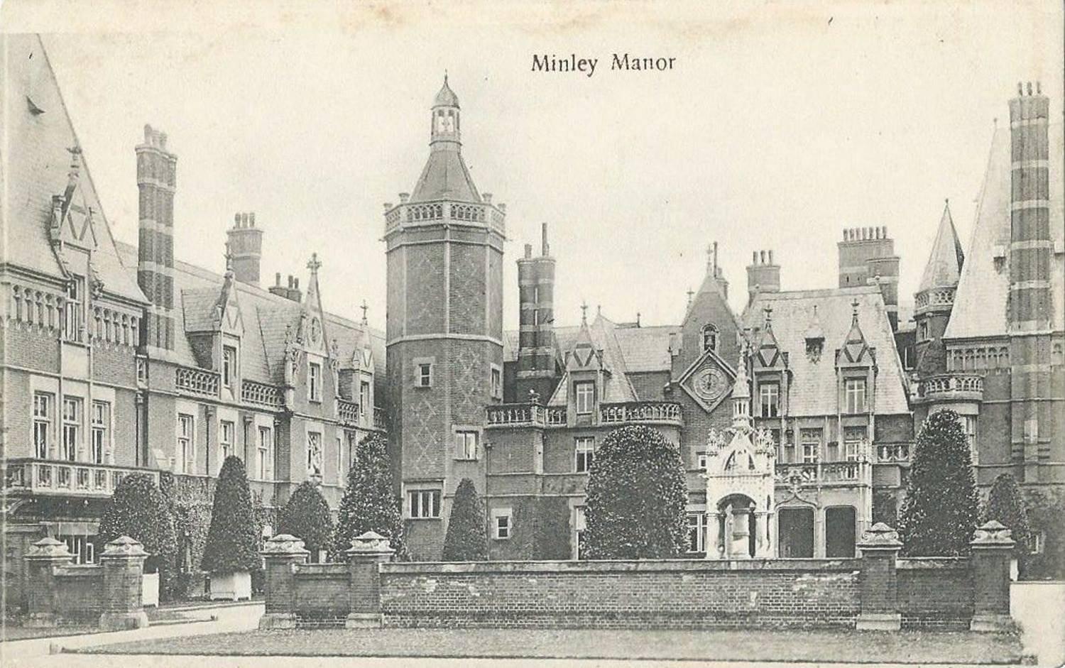Minley Manor Postcardjpg
