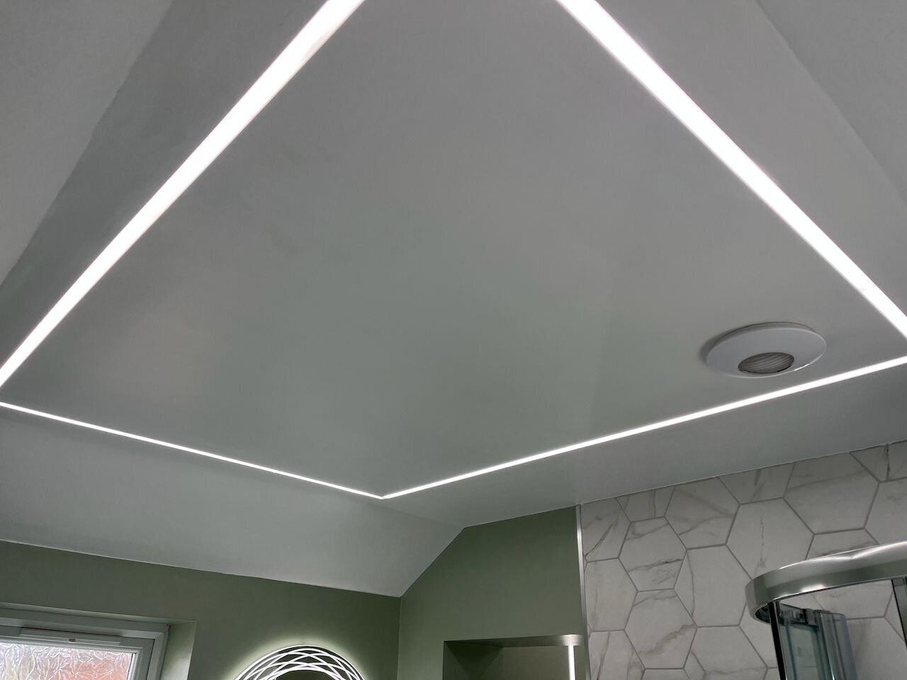 Make a feature custom LED for your bathroom