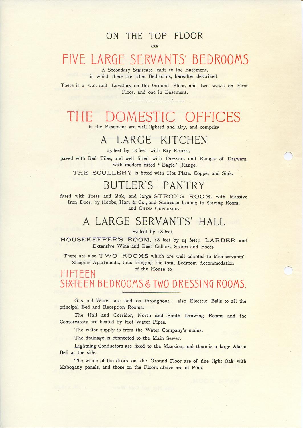 The Knole, Bournemouth - Historic sales catalogue