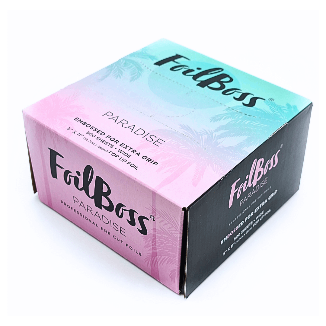 FOILBOSS • PARADISE • FOILBOSS  BALAYAGE FOIL FRAMAR FOILME FOILS HAIR FOIL SALONS DIRECT