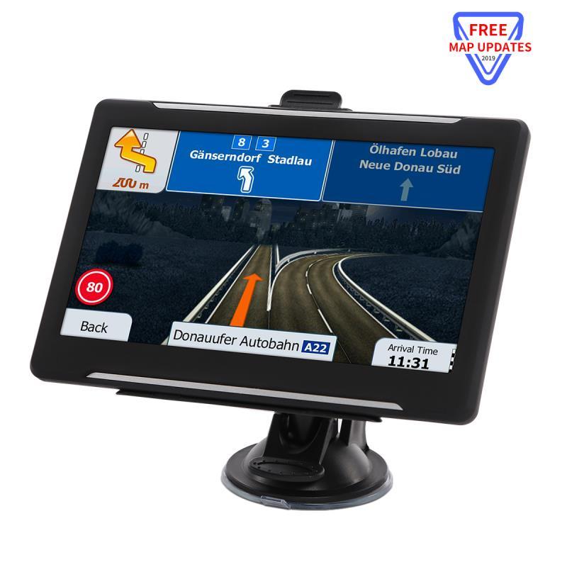 Spasm 7 Inch Navigator, Truck, Car, Bus Sat Nav, UK Only, 256mb 8gb, Portable GPS with Bluetooth.