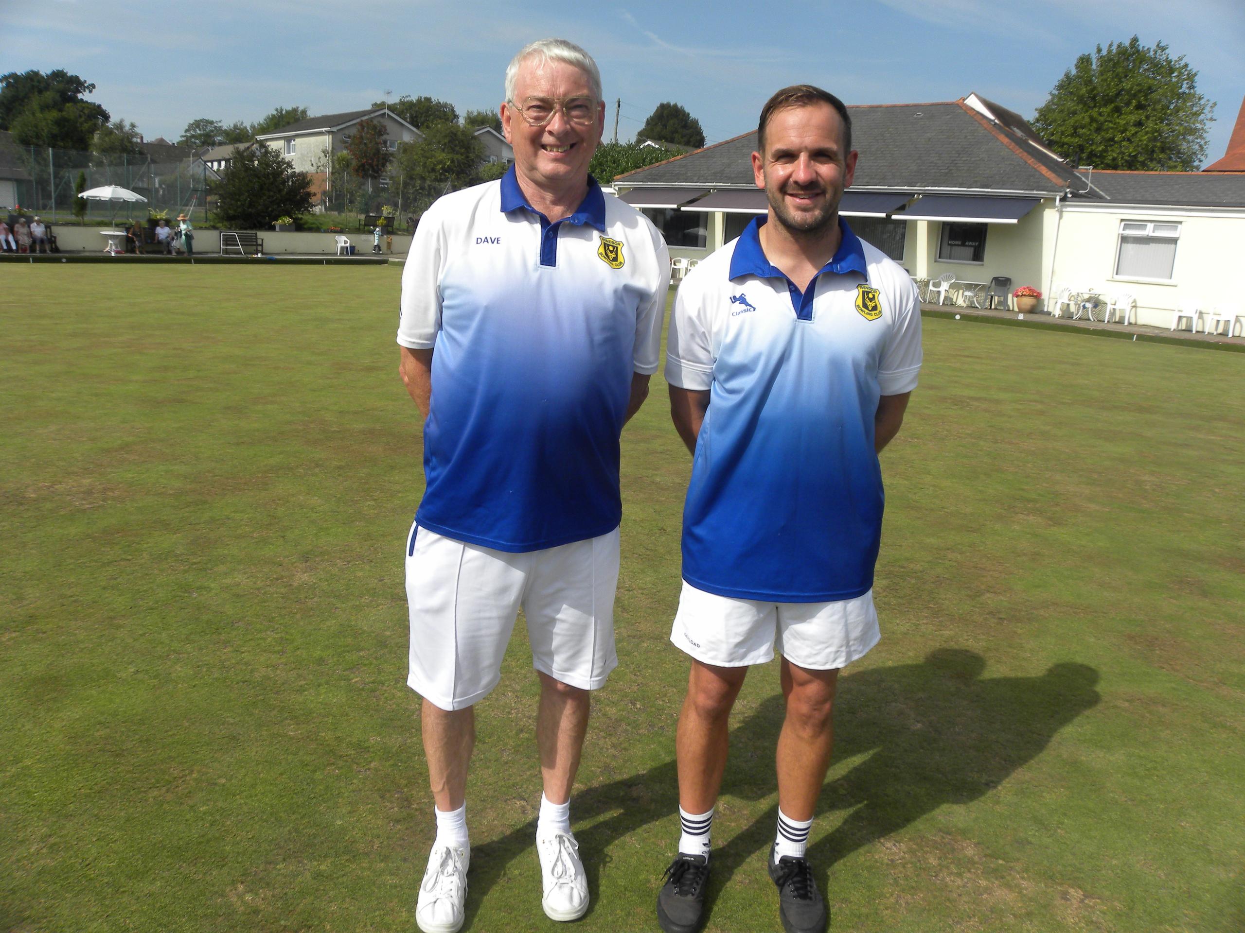 Dave Rees & Phil Hughes 2023 Mens 4 Wood Pairs RU