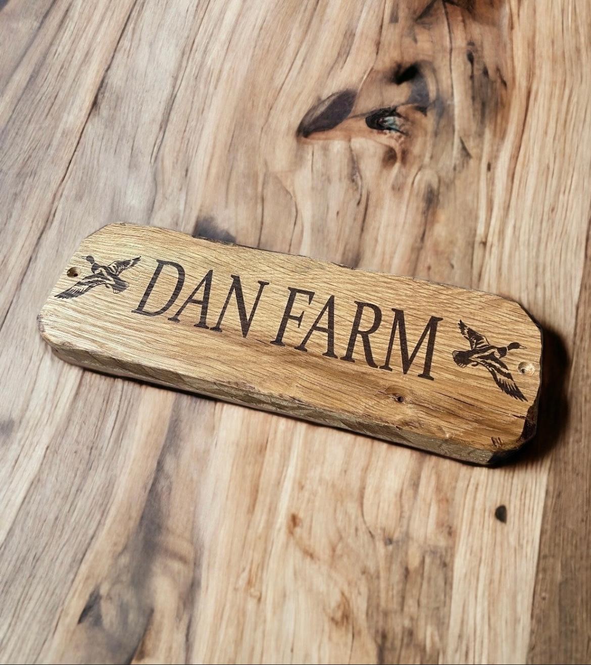 Rustic farm house plaque