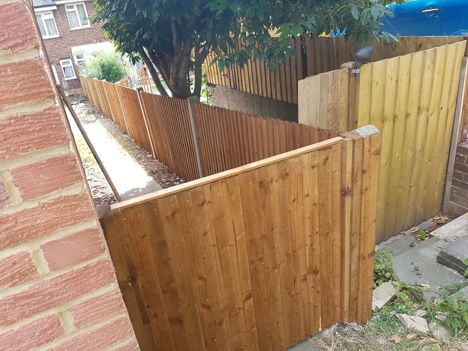 all new boards, rails and gate in strood