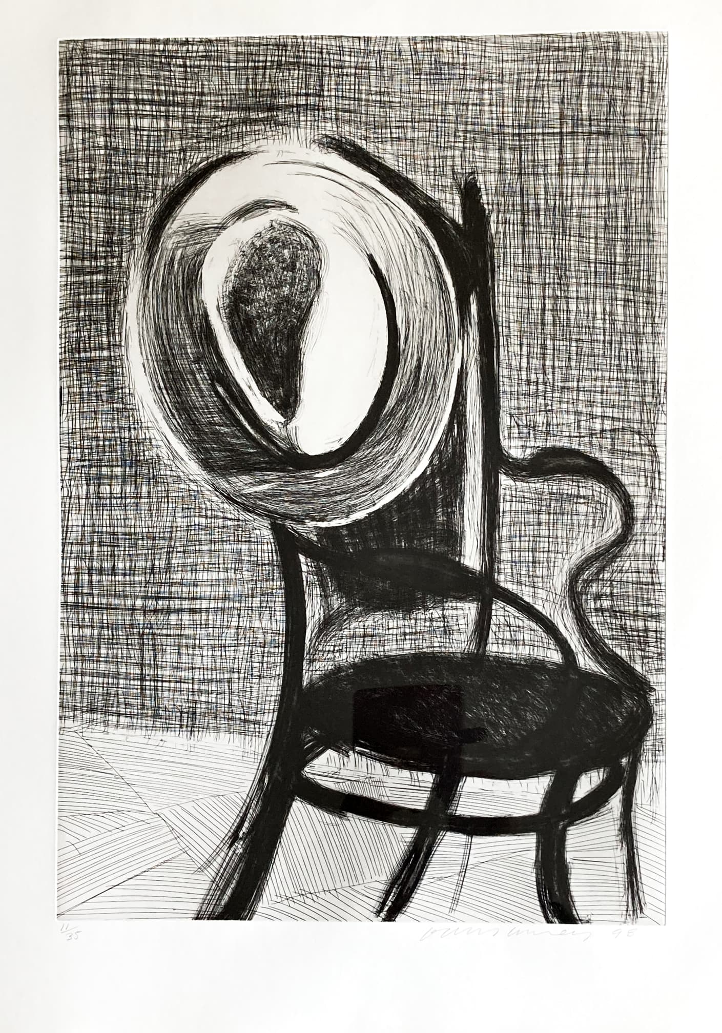 David Hockney - Hat on Chair