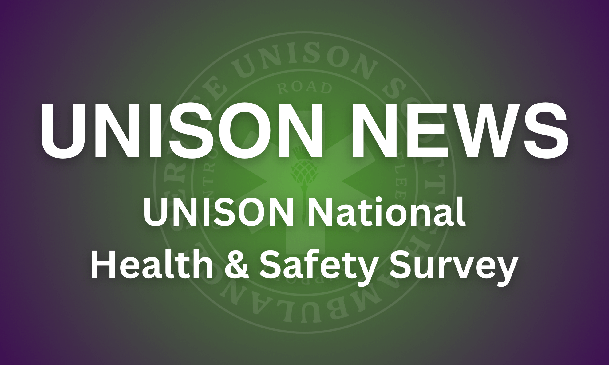 UNISON National Health and Safety Survey