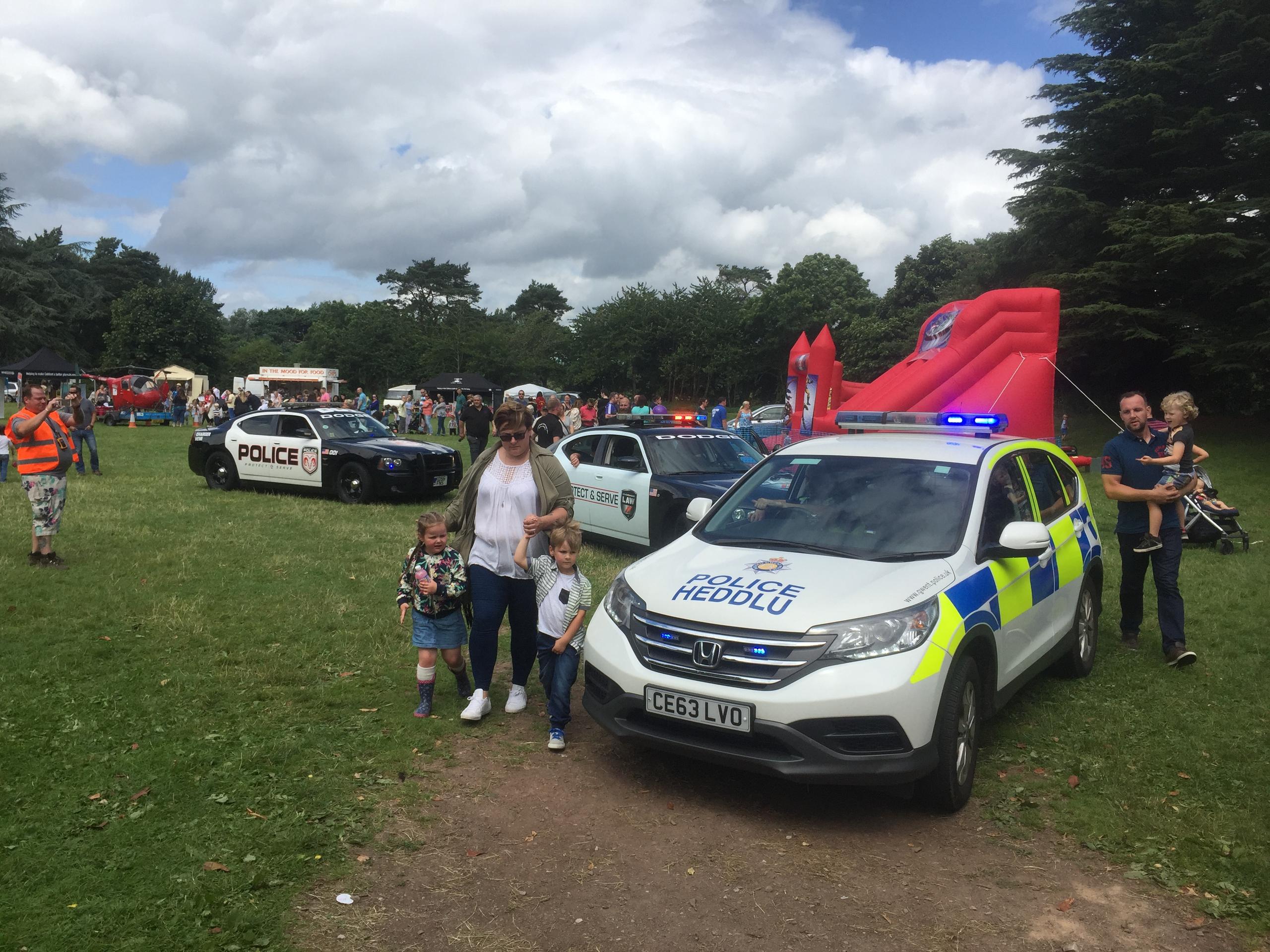 CALDICOT WITH THE WELSH POLICE