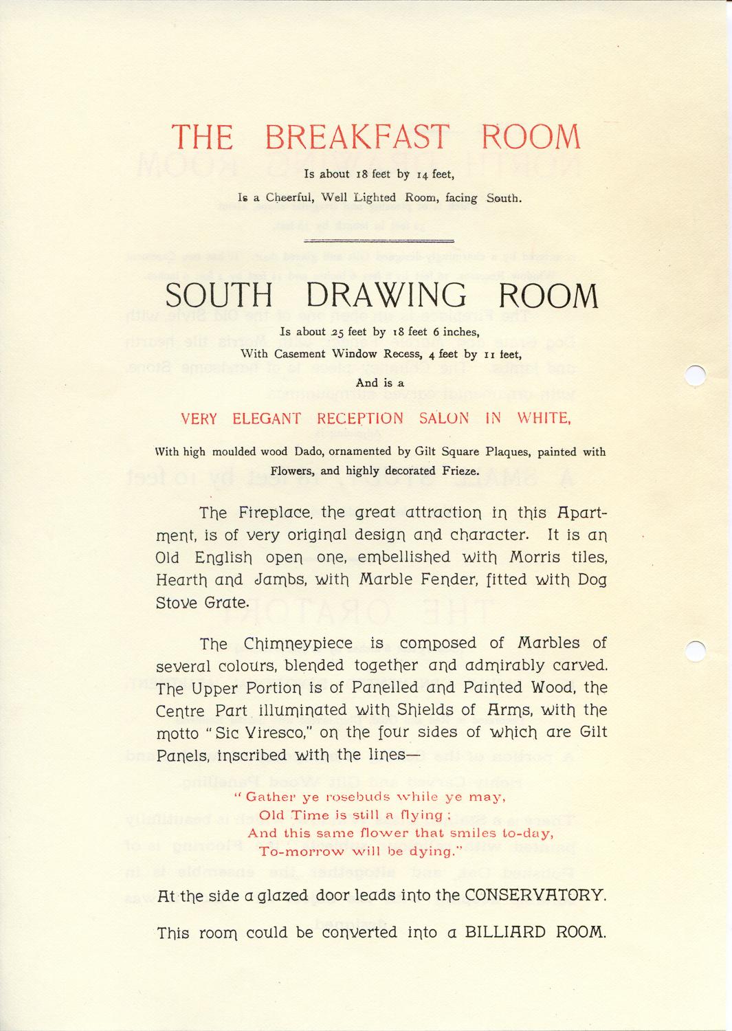 The Knole, Bournemouth - Historic sales catalogue