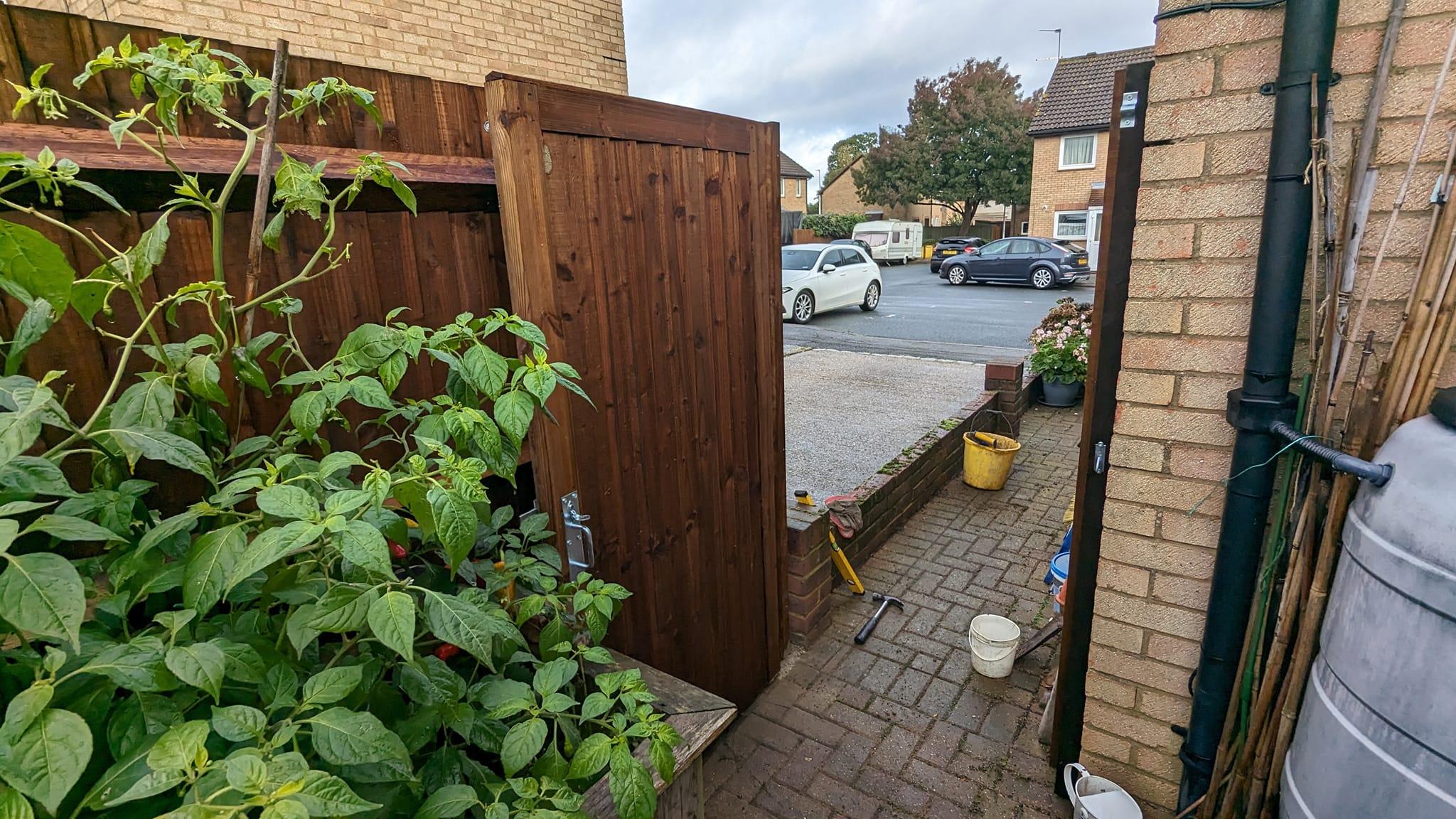 Fencing in Lordswood