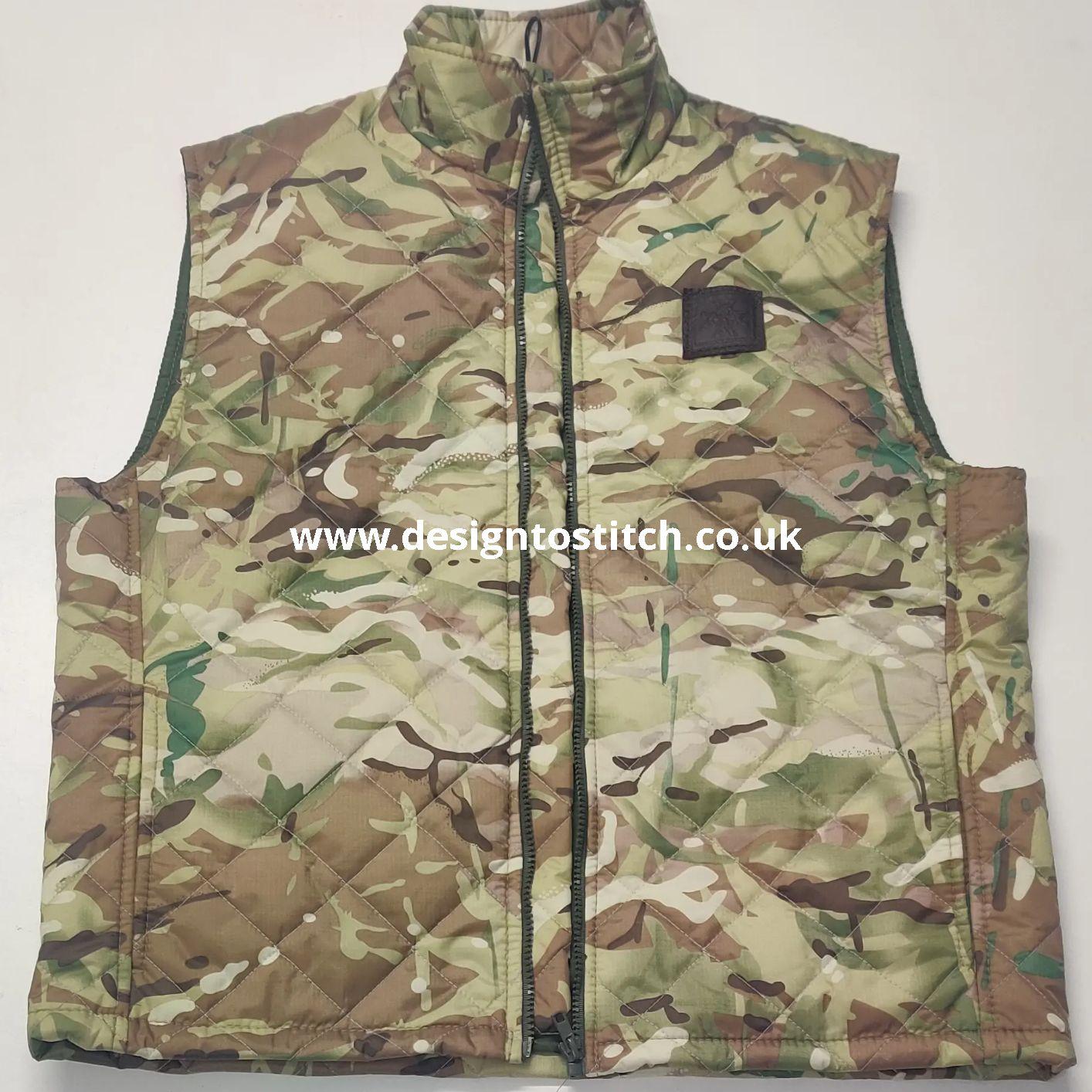 Camouflage gilet