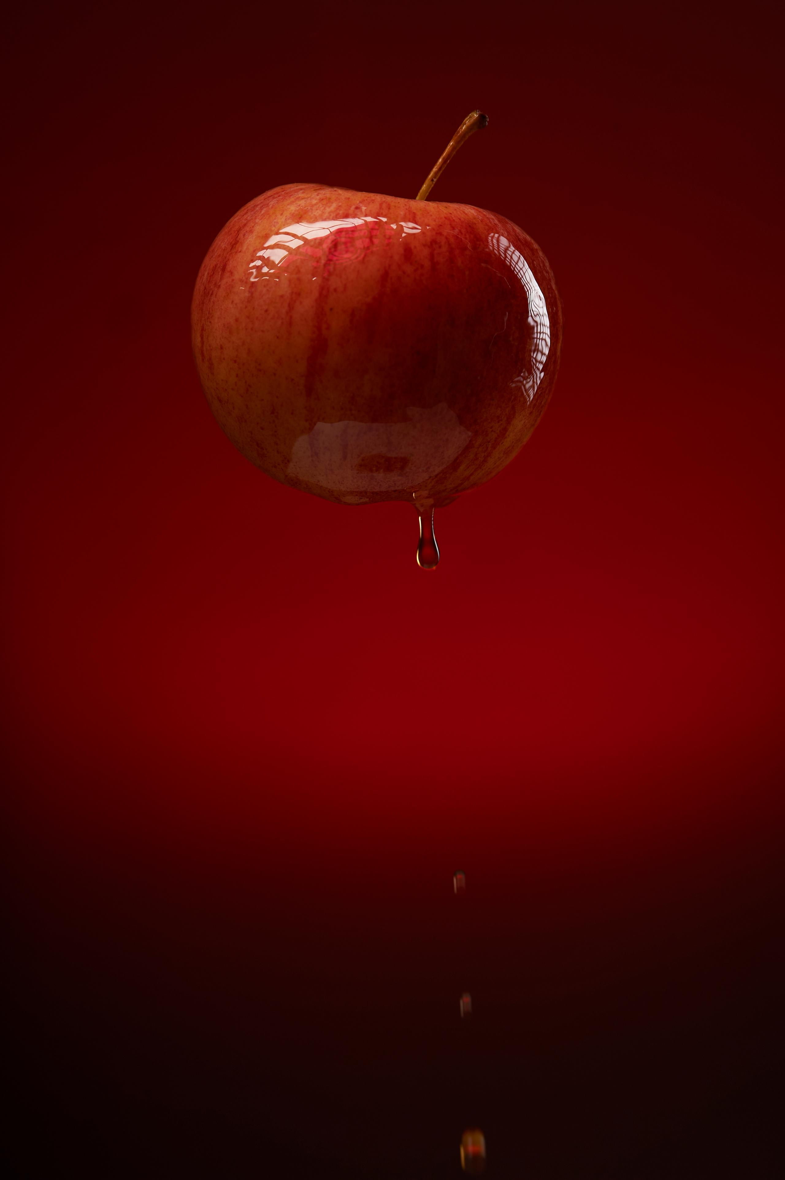 Photo Art No.4 Red Apple. 15x10 inch.