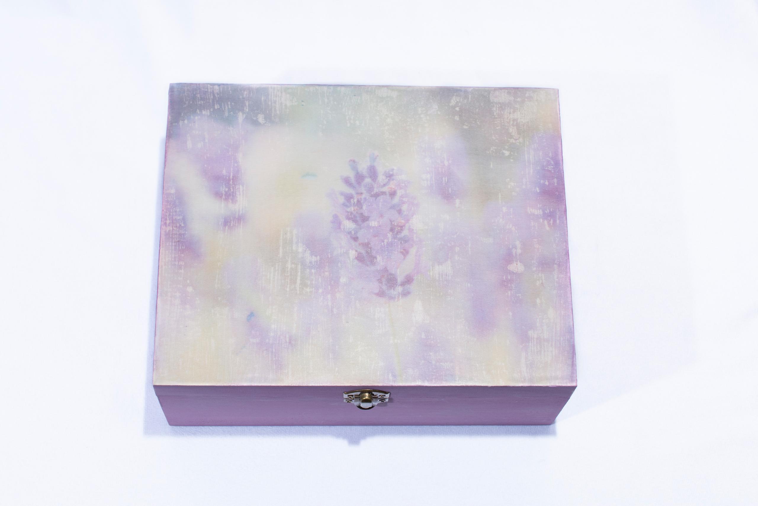Lavender photo box