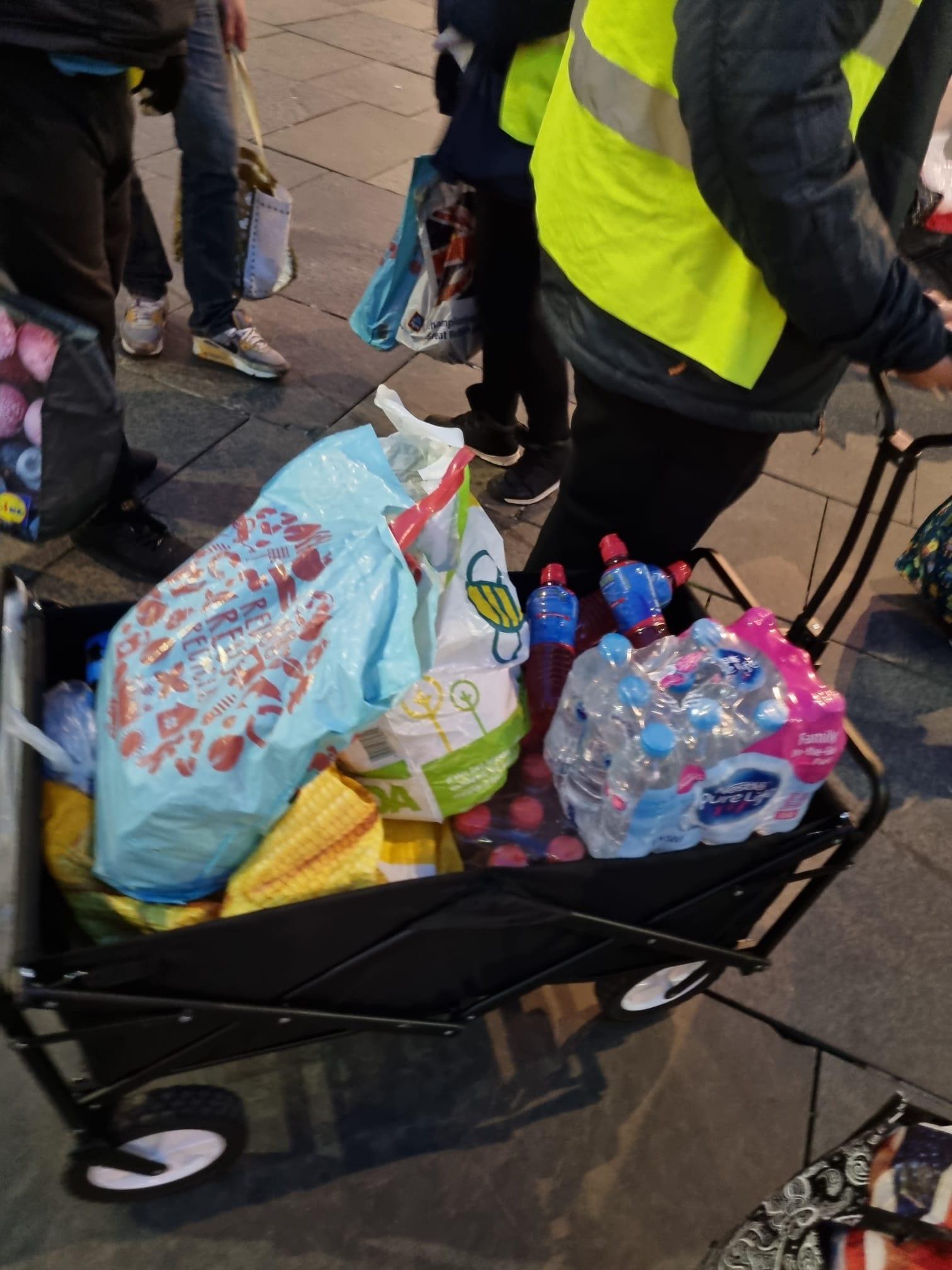 Food trolly on the streets