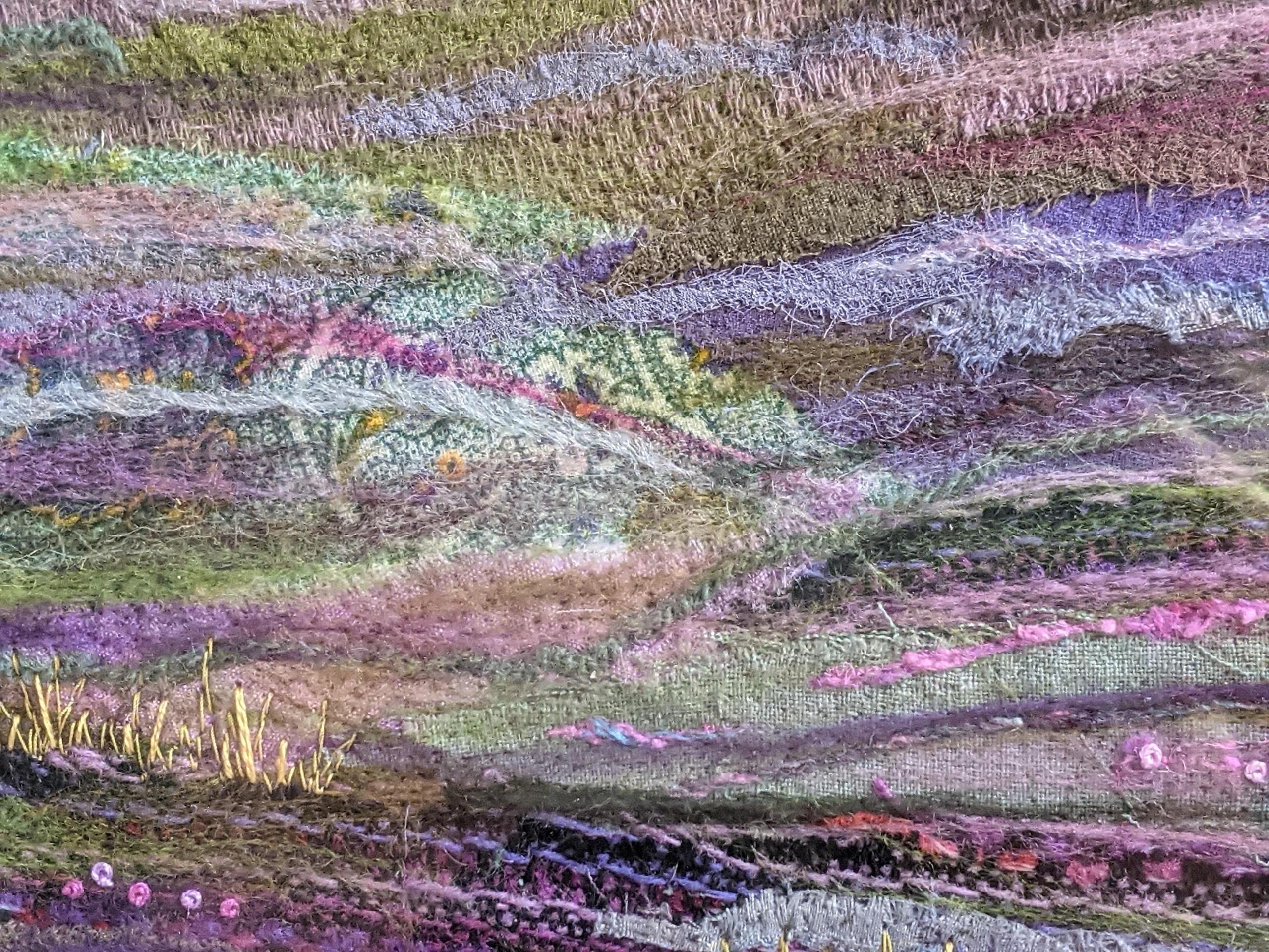 Summer Moorland - Textile Picture