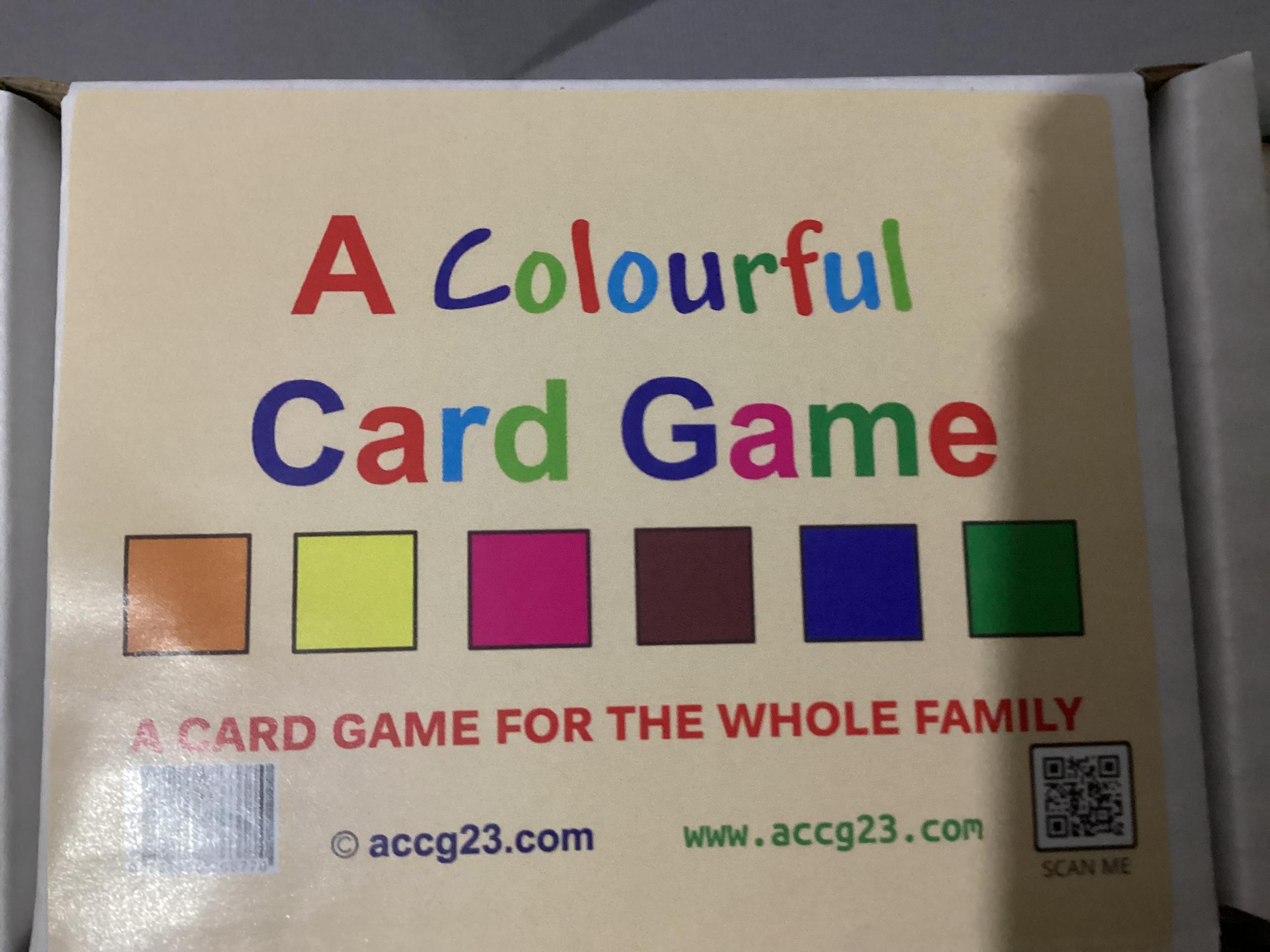 A Colourful Card Game