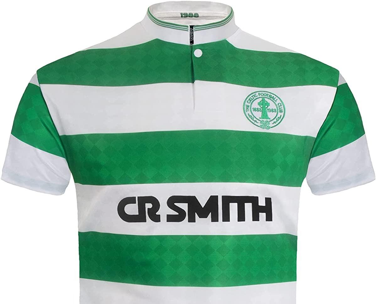 Celtic FC Mens Official Retro 1988 Centenary Home Shirt