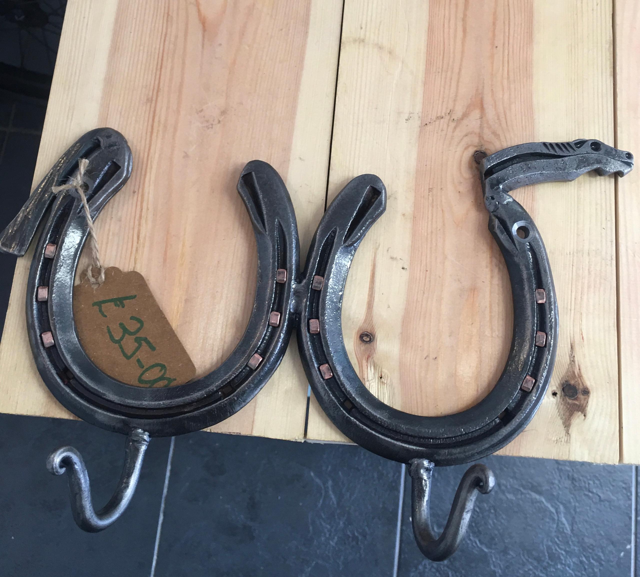 Horse shoe Coat Hooks