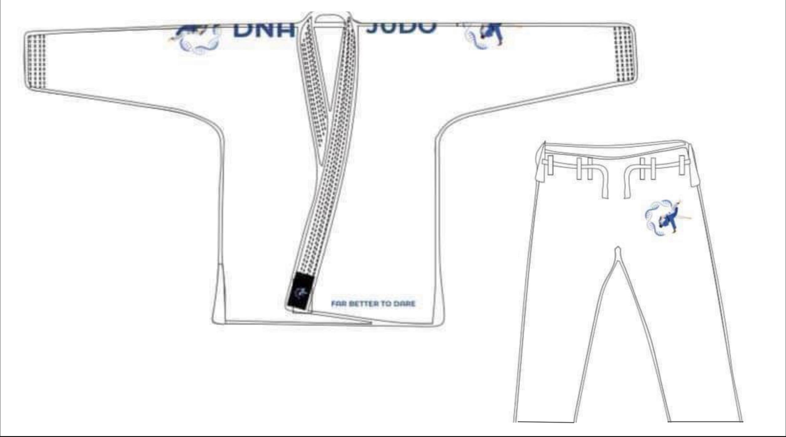 White DNA Junior Judogi (Judo Kit)