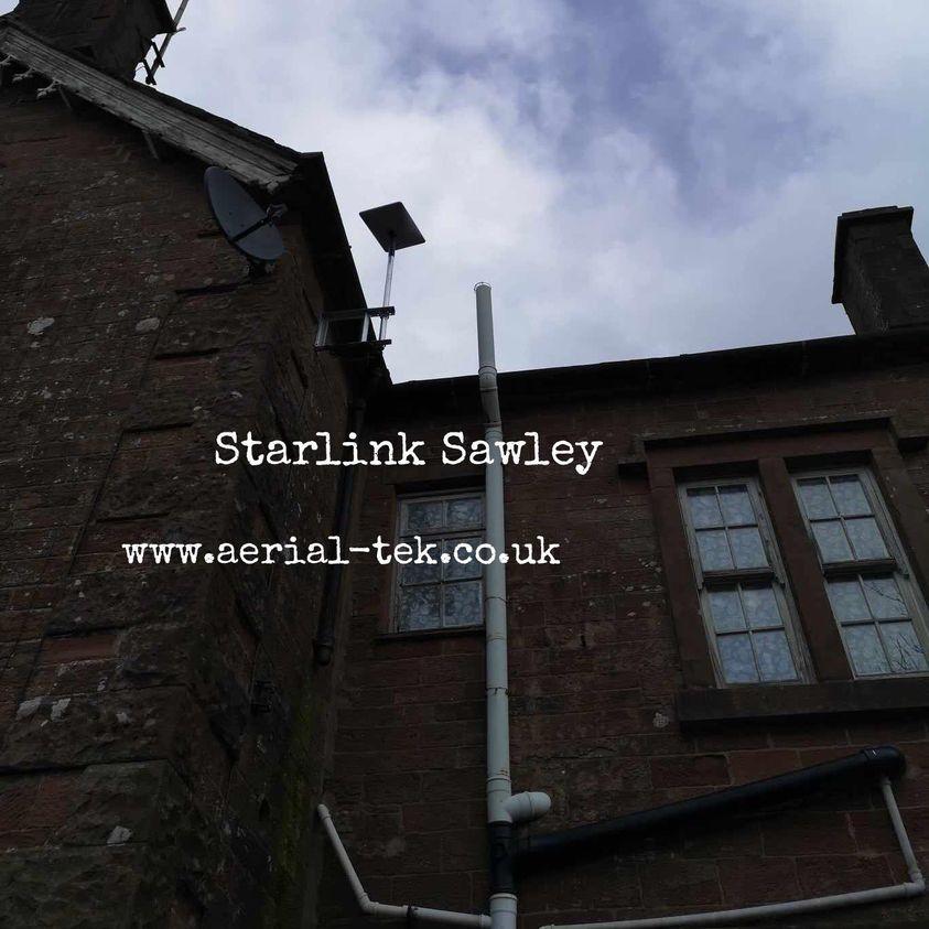 Starlink Installation Sawley