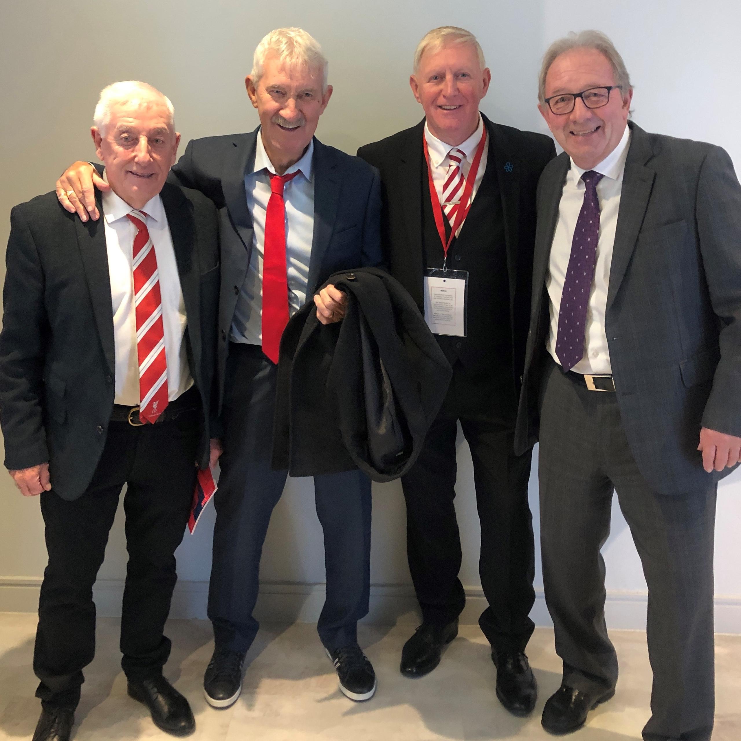 Lounge Guests Roy Evans, Terry McDermott & Jimmy Case