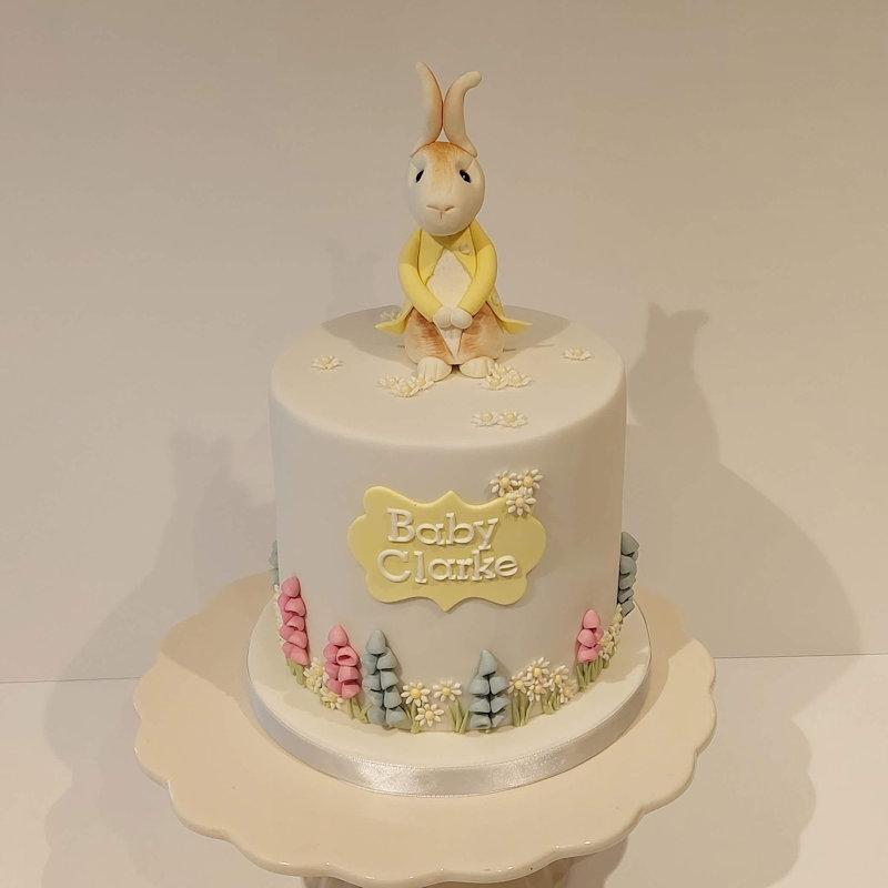 Flopsy Yellow Birthday Cake