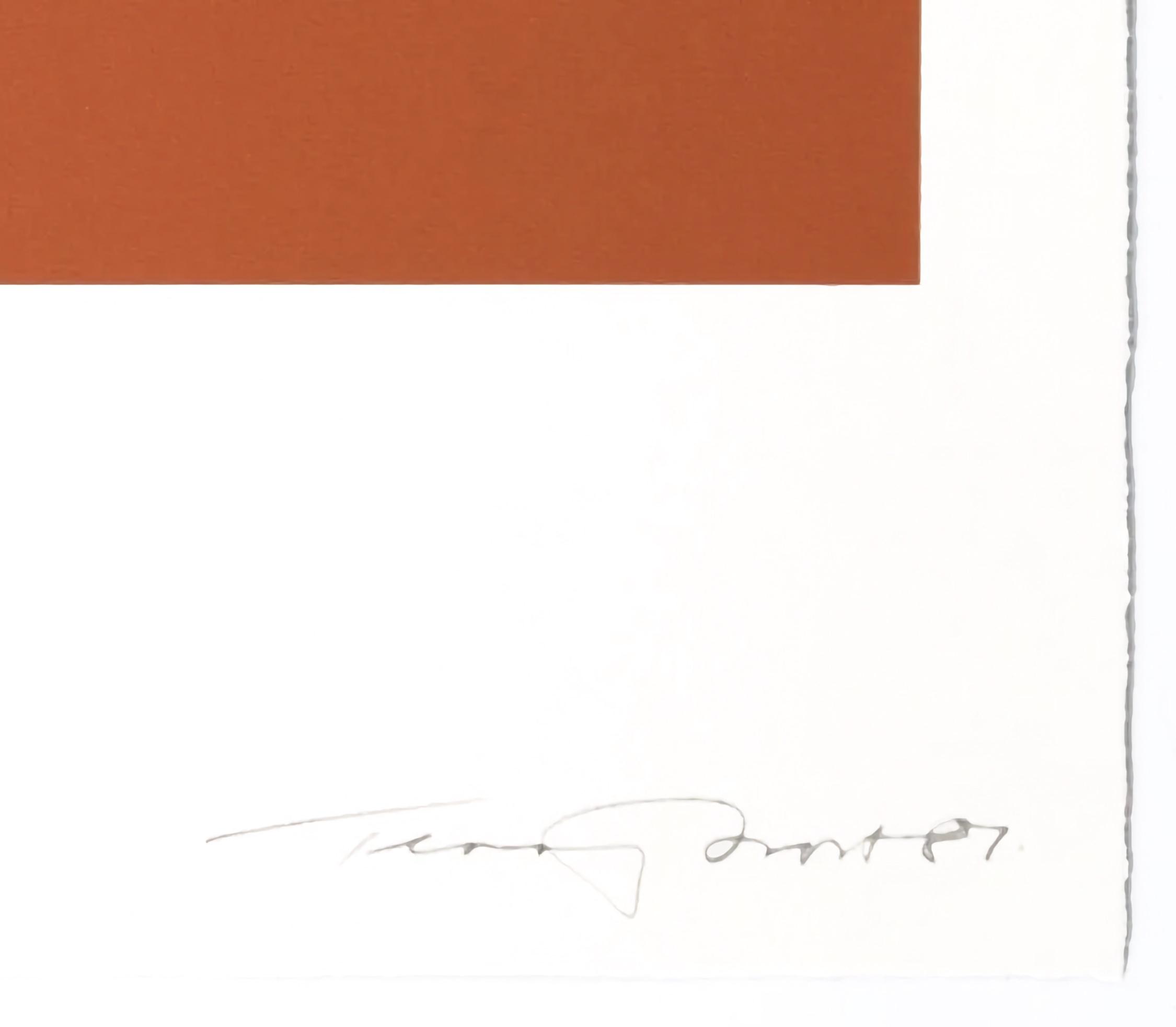 Terry Frost - Brown Blue and Black Descending