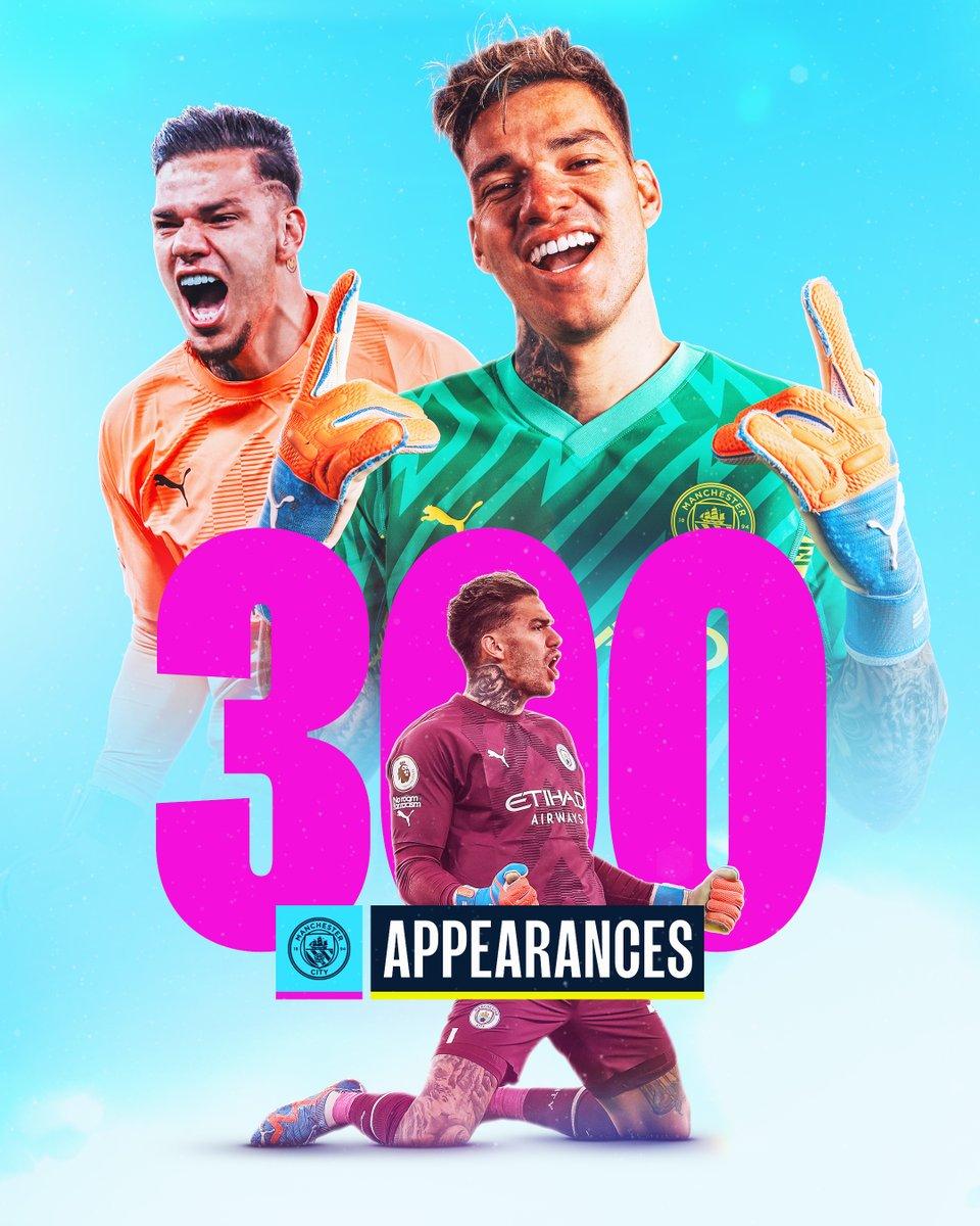 300th Appearance for Ederson!