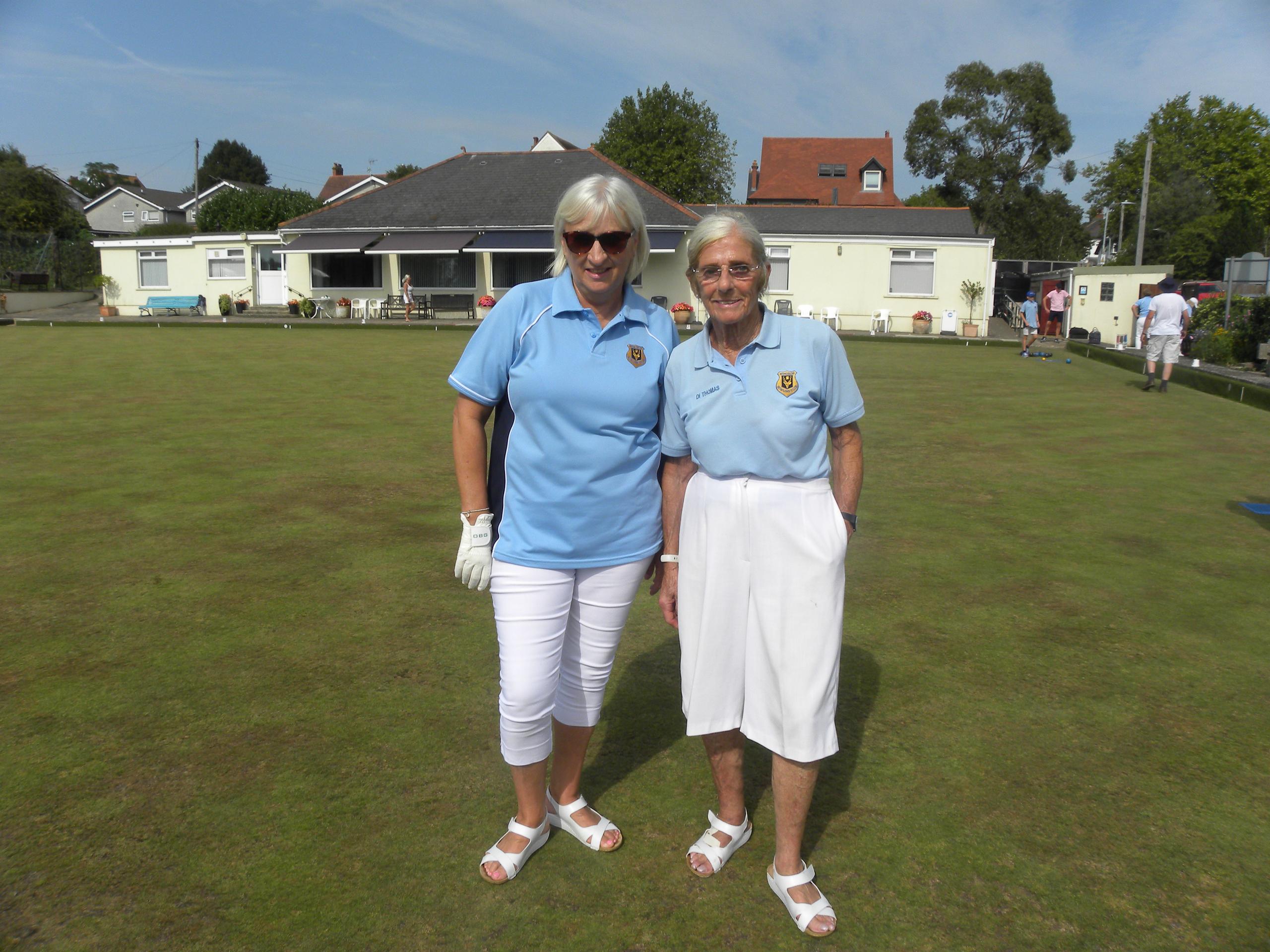 Sue Boardman & Diane Thomas 2023 Ladies 4 Wood Pairs RU