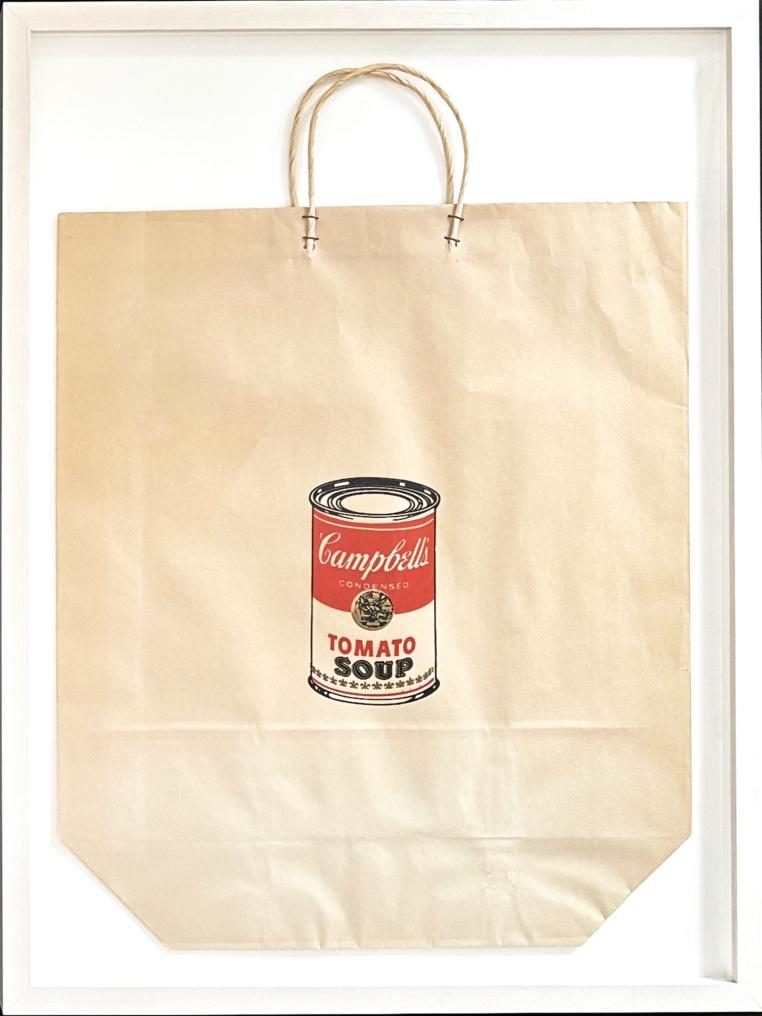 Andy Warhol - Campbell's Soup Can (Tomato) 1964 (Shopping Bag)