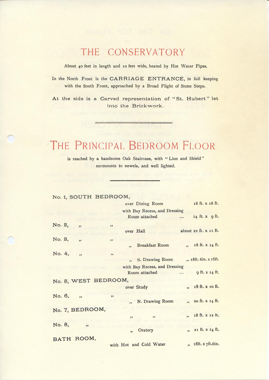 The Knole, Bournemouth - Historic sales catalogue