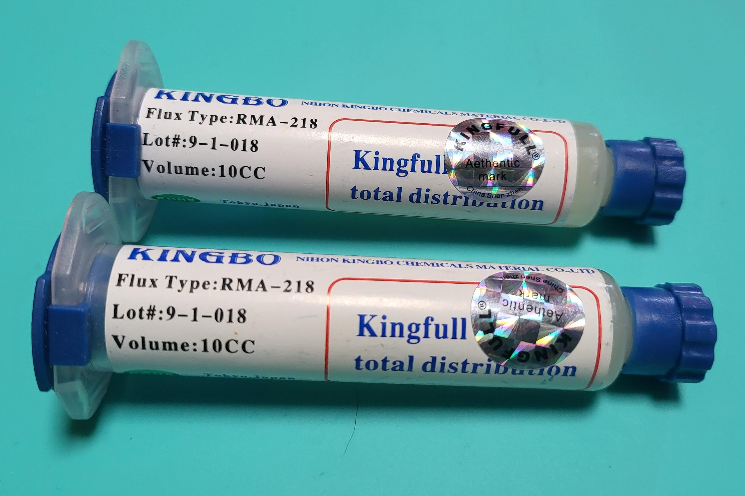 KINGBO RMA-218 Soldering Flux Solder Liquid 10cc x2