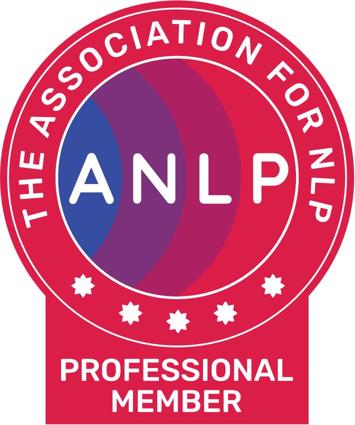 the association for NLP professional member badge