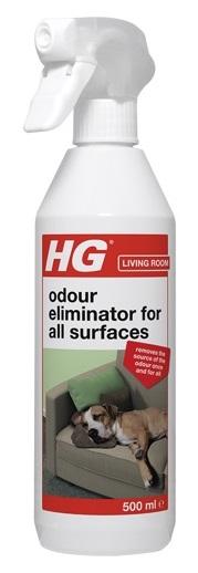 HG odour eliminator for all surfaces