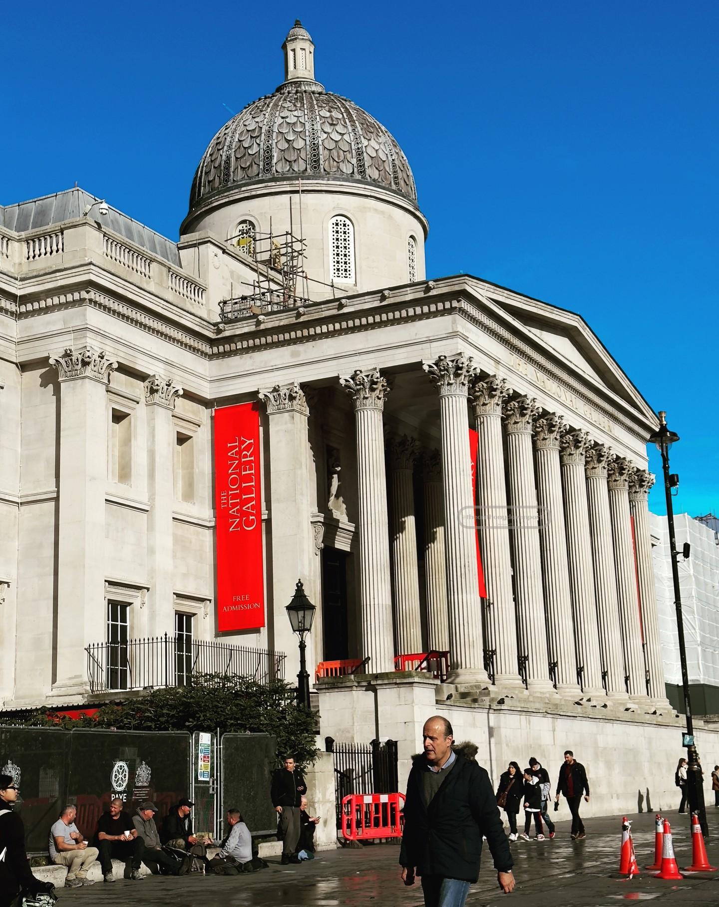 Passing The National Gallery - London Trip (October 2023)
