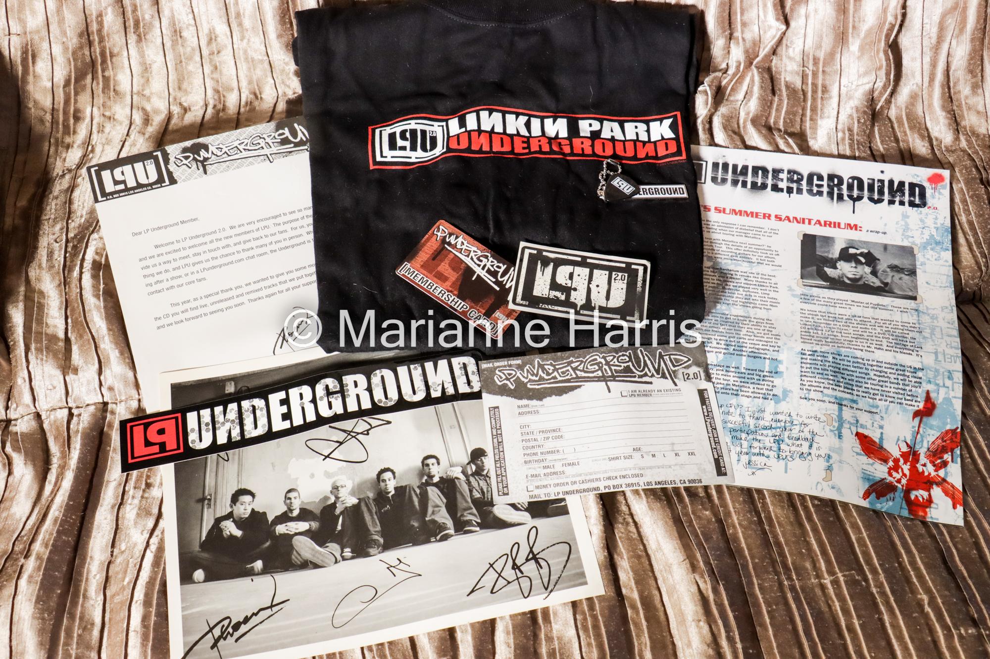Linkin Park Underground 2 membership package, without CD