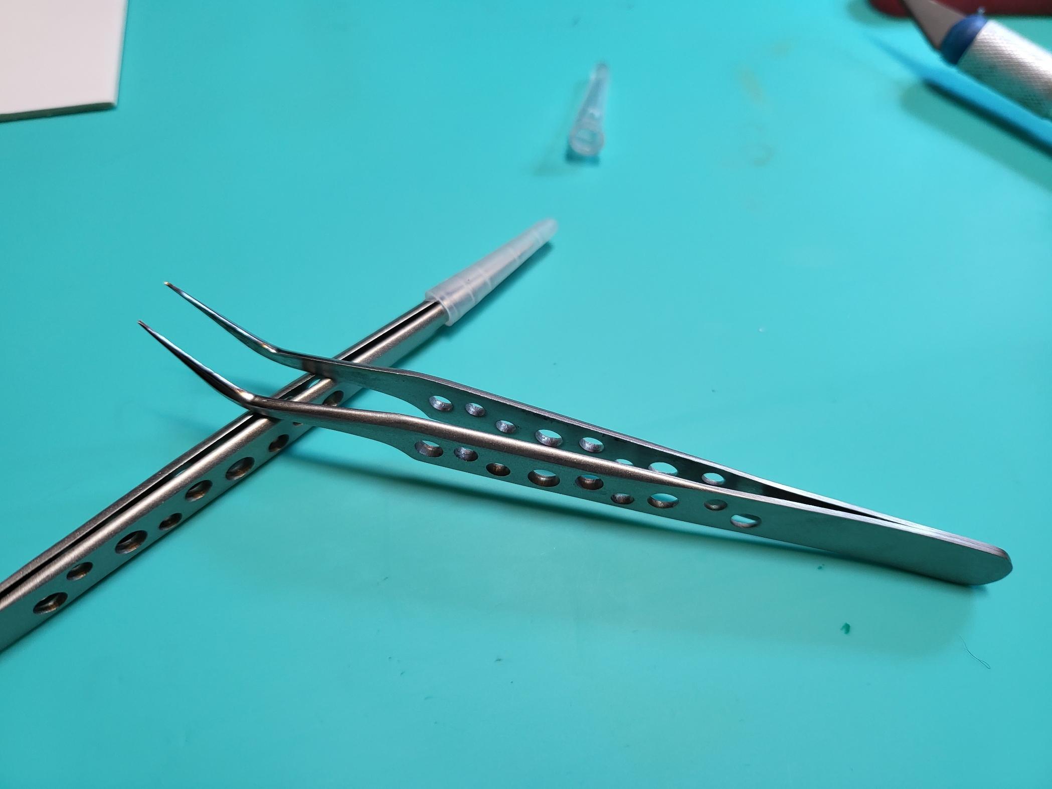 Set of Tweezers