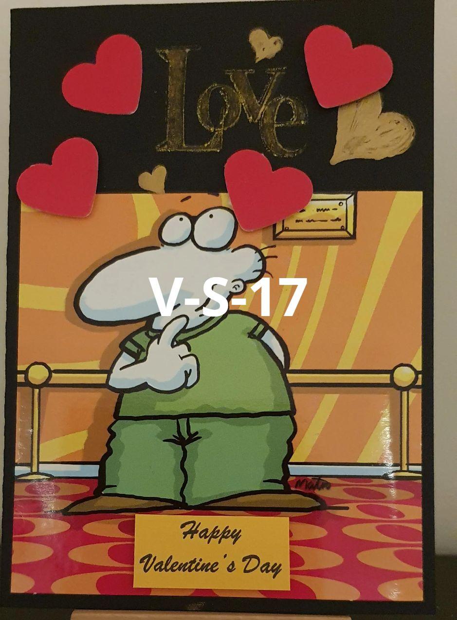 Valentine cards - Single item