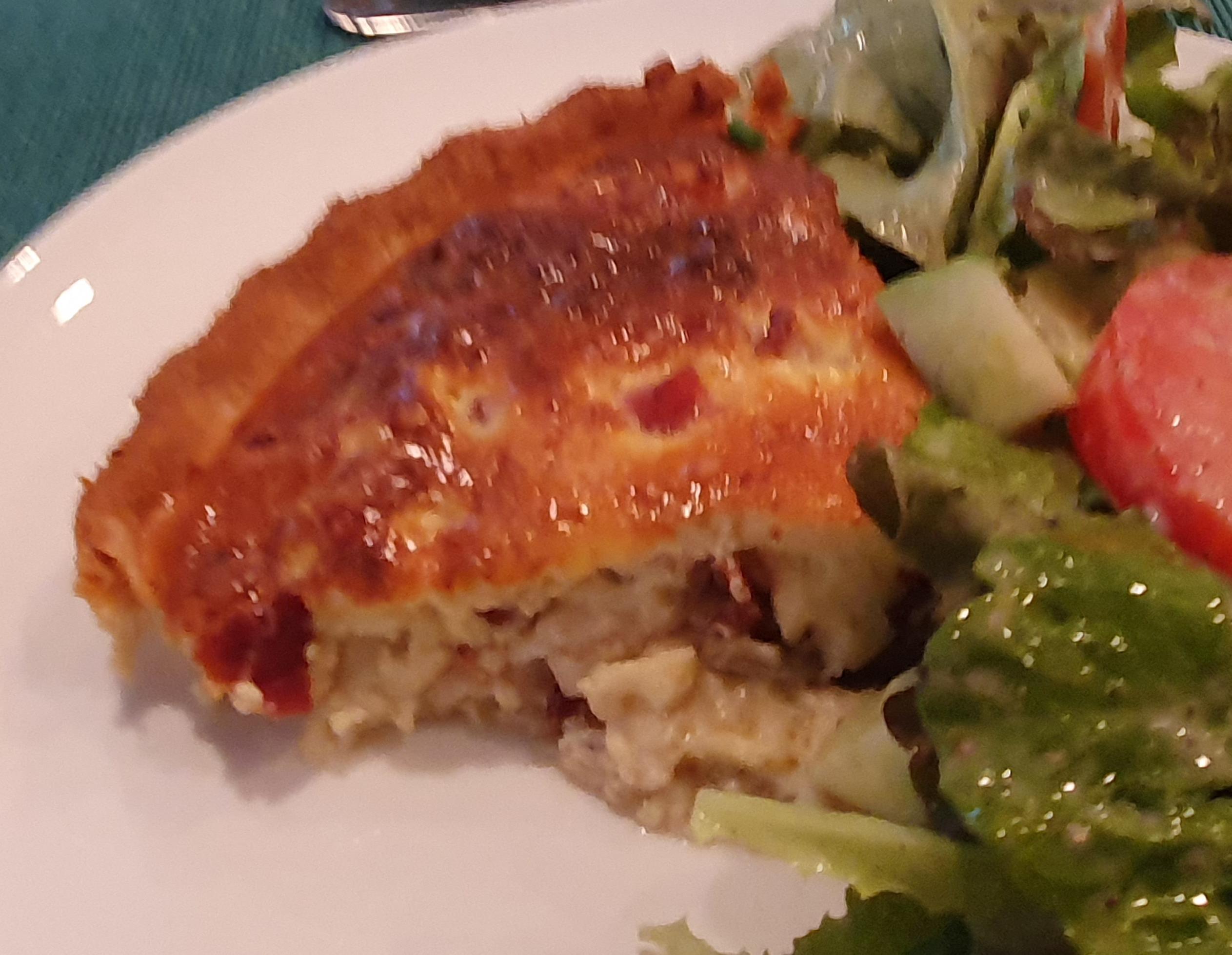 Ham & Cheese Quiche