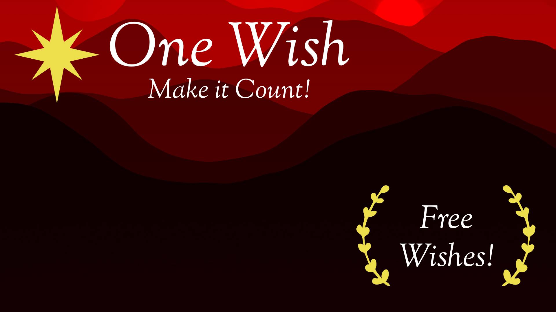Make your Free One Wish online
