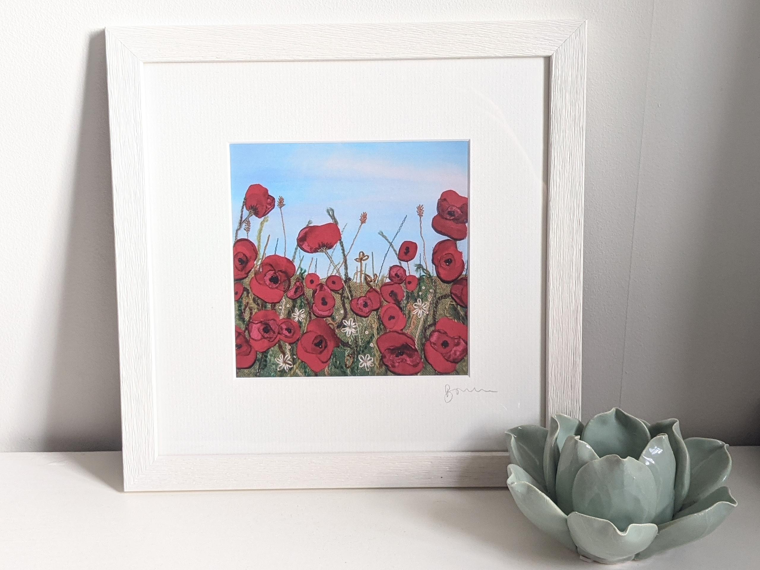 Poppies - Framed Print