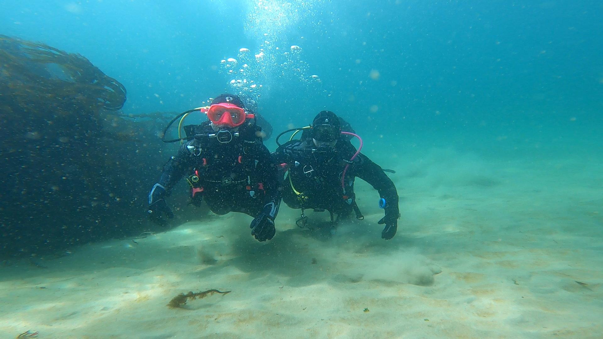 Learning to Scuba dive in Northern ireland