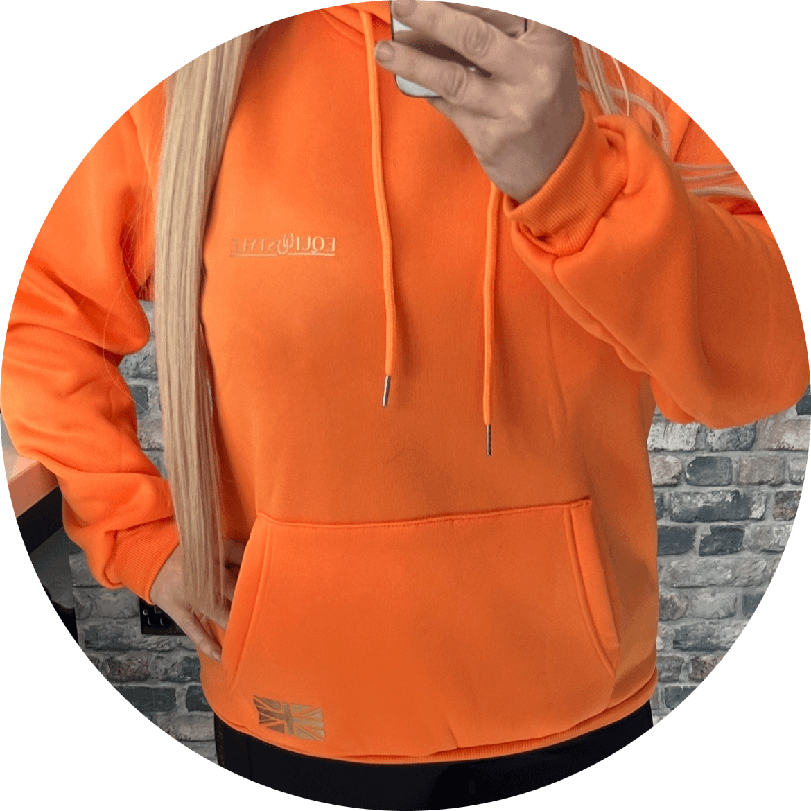 Spring Time Hoodie OUT THERE ORANGE