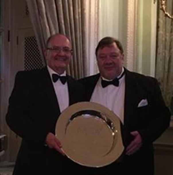 Volunteer of the year was an amazing award to win at the RAC Club, Pall Mall
